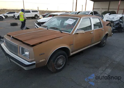 1985 Buick Skylark from USA, damaged, VIN 164XC69R0FW443440